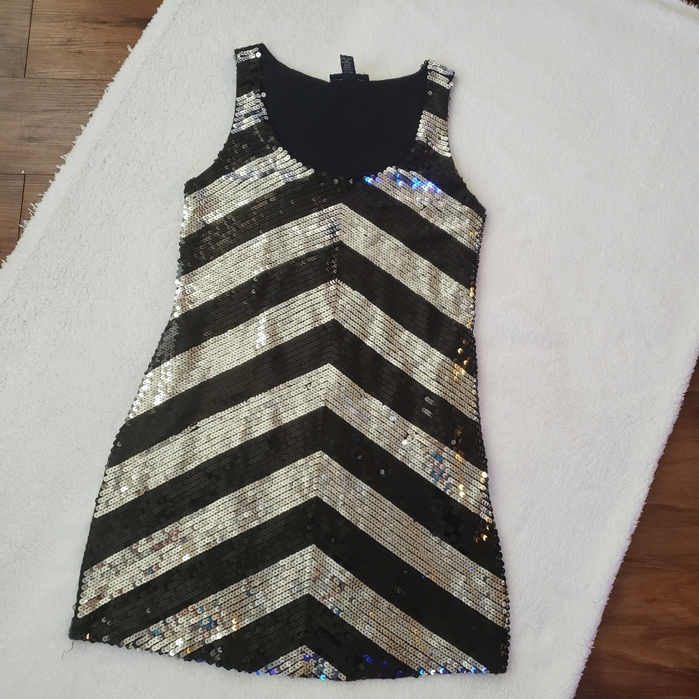 INC International Concepts Women's dress sequin size M sleeveless - Picture 11 of 11